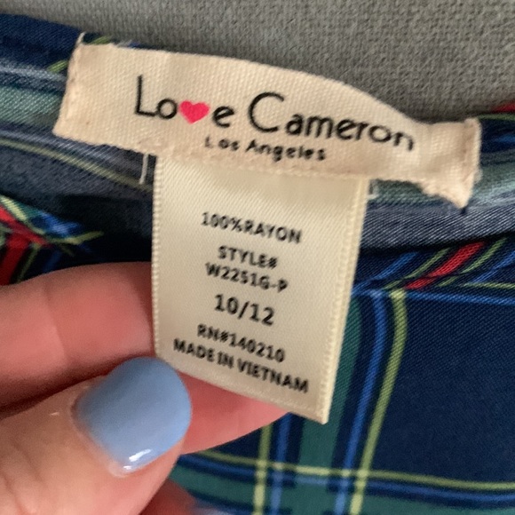 💕5/$15 Love Cameron Girls dress size 10/12, NEW - Picture 2 of 4